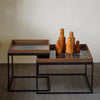 Square Tray Nesting Coffee Table Set - Small/Large - touchGOODS