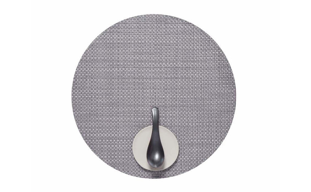 Basketweave Round Placemats - touchGOODS