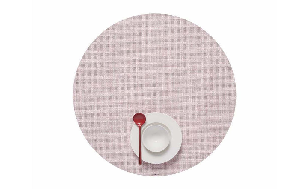 Mini Basketweave Round Placemats - touchGOODS