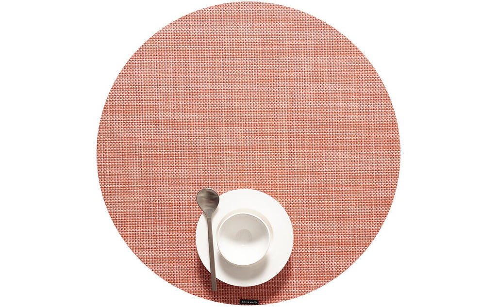 Mini Basketweave Round Placemats - touchGOODS