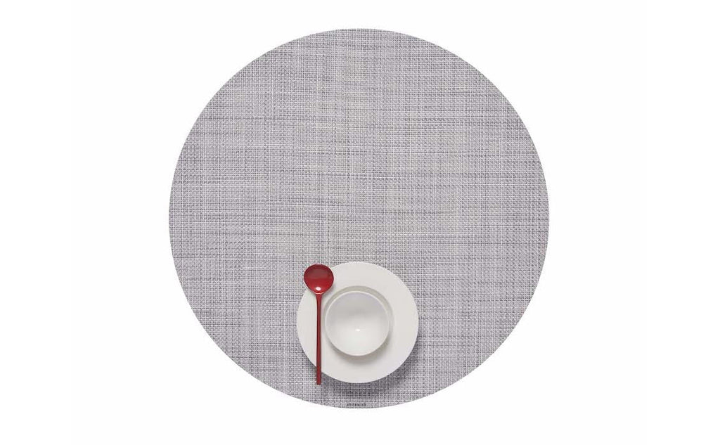 Mini Basketweave Round Placemats - touchGOODS