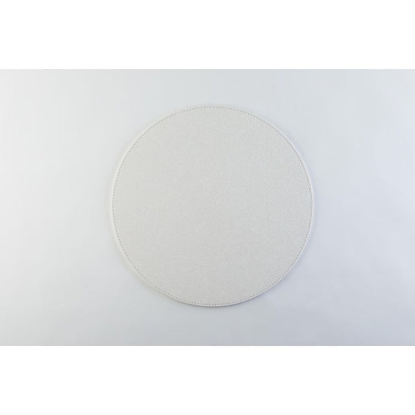 Shimmer White Placemat-Woven - touchGOODS