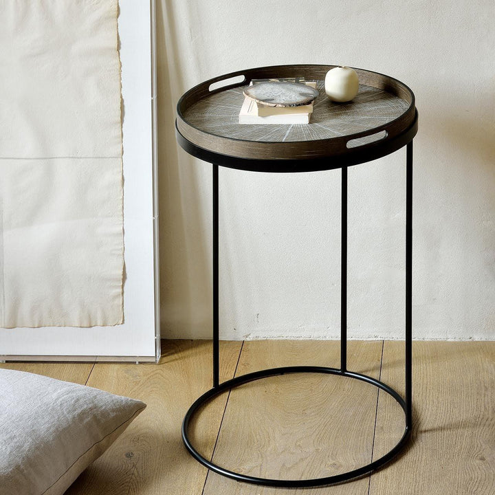 White Slice Small Wooden Tray - touchGOODS