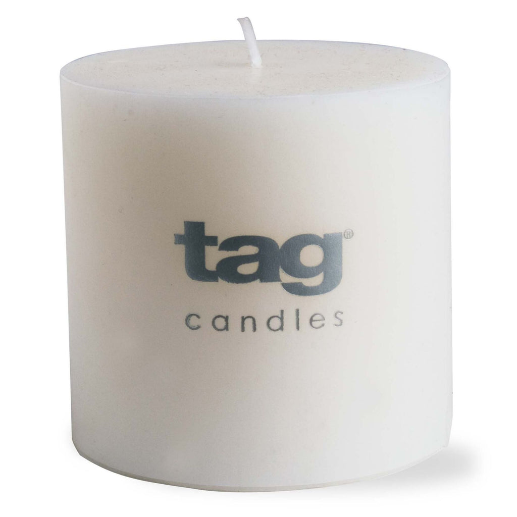 chapel pillar candle 3x3 - white - touchGOODS