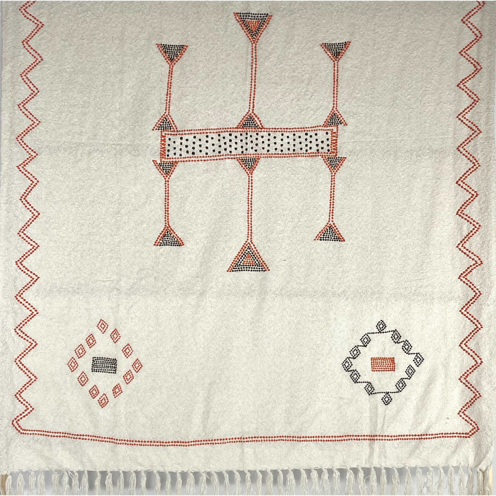 MATHURA Decorative Cotton Throw Blanket - touchGOODS