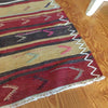 Vintage Turkish Striped Kilim Runner 3′4″ × 5′4″ | touchGOODS