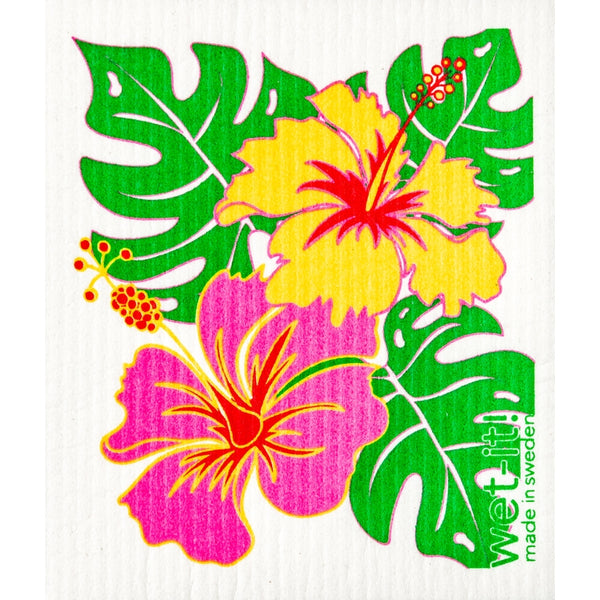 Happy Hibiscus Swedish Cloth - touchGOODS