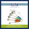 MEASURING SPOON - COLOR HANDLE SET OF 5 - touchGOODS