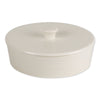 TORTILLA WARMER - 8IN - STONEWARE - WHITE - touchGOODS