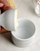 Stoneware Butter Pot - White - touchGOODS