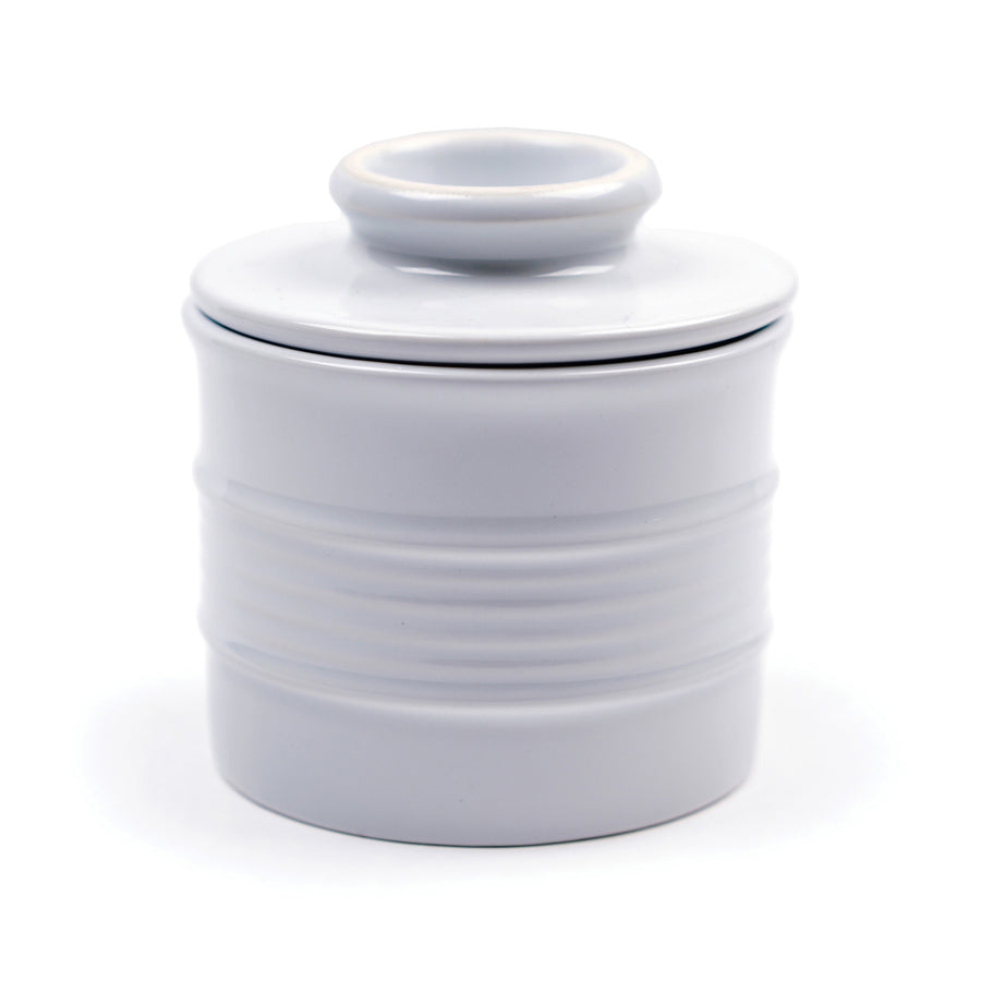 Stoneware Butter Pot - White - touchGOODS