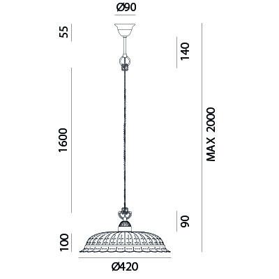 Il Fanale ANITA Pendant 061.09.OC | touchGOODS