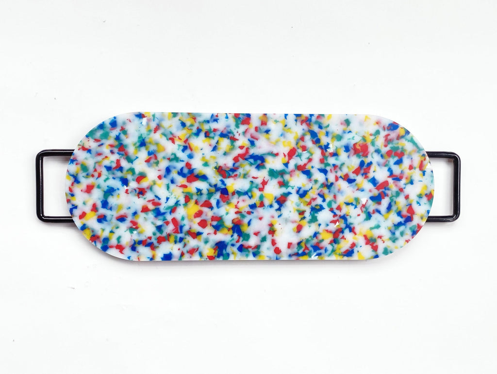 Oval Multi/Confetti Cutting Board - touchGOODS