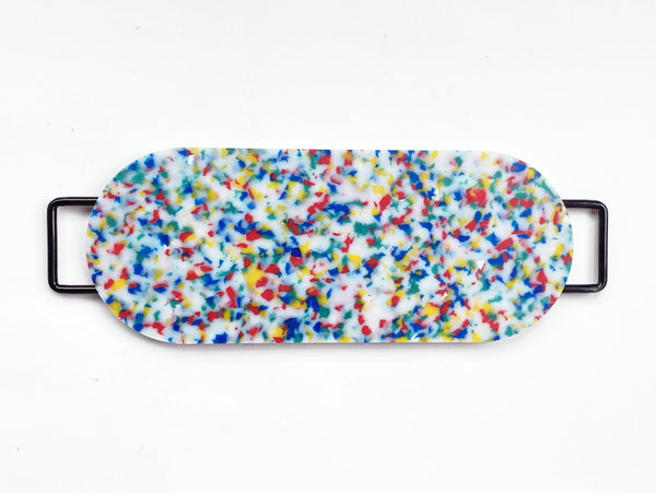 Oval Multi/Confetti Cutting Board - touchGOODS