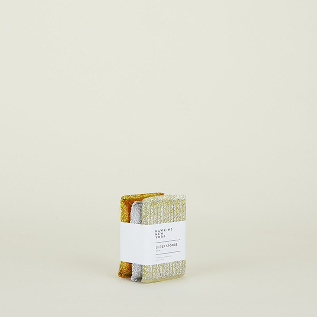 Lurex Sponges - Set of 3 (Metallics) - touchGOODS