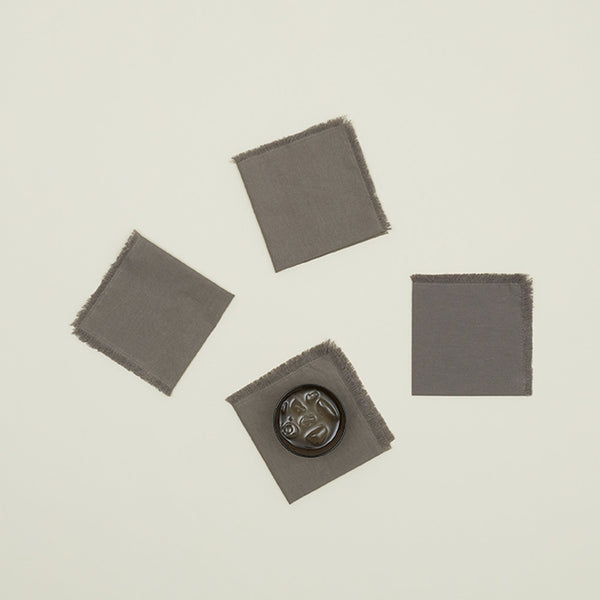 ESSENTIAL COCKTAIL NAPKINS - SET OF 4 - touchGOODS