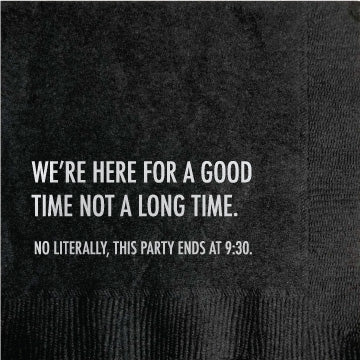 Good Time Cocktail Napkins - touchGOODS