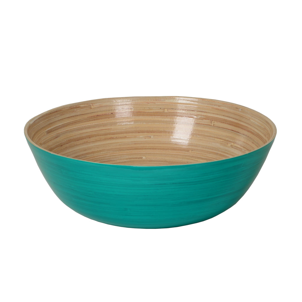 Large Shallow Bamboo Bowl - touchGOODS