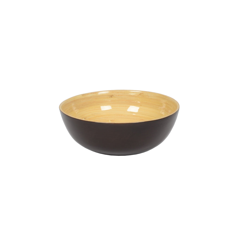 Medium Shallow Bamboo Salad Bowl - touchGOODS