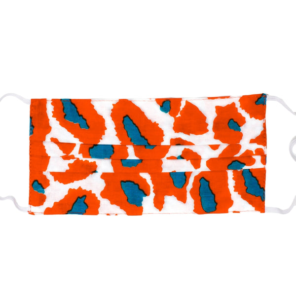 Adult Face Mask - Papaya Leopard - touchGOODS