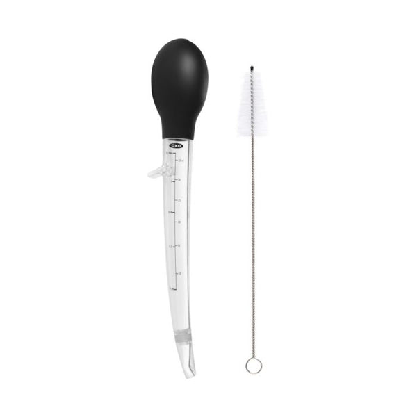 OXO Good Grips Angled Baster With Cleaning Brush - touchGOODS