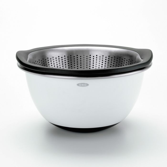 OXO Good Grips Stainless Steel Colander (3.0 Qt) - touchGOODS