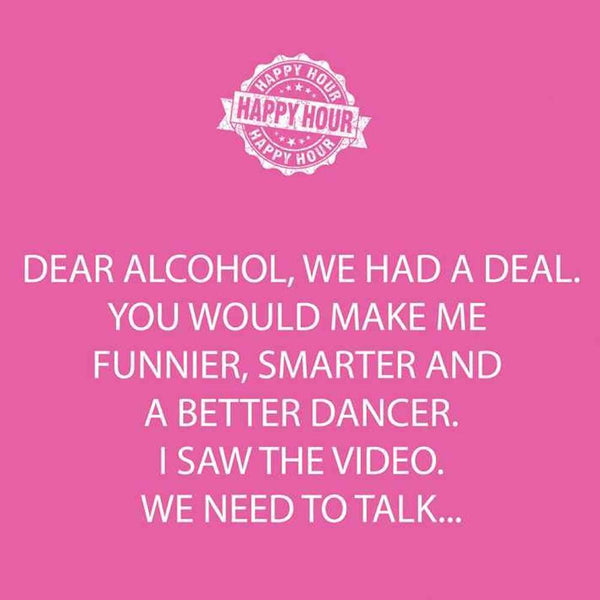 Dear Alcohol Beverage Napkin - touchGOODS