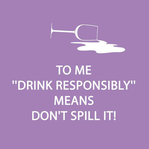 Drink Responsibly Beverage Napkin - touchGOODS