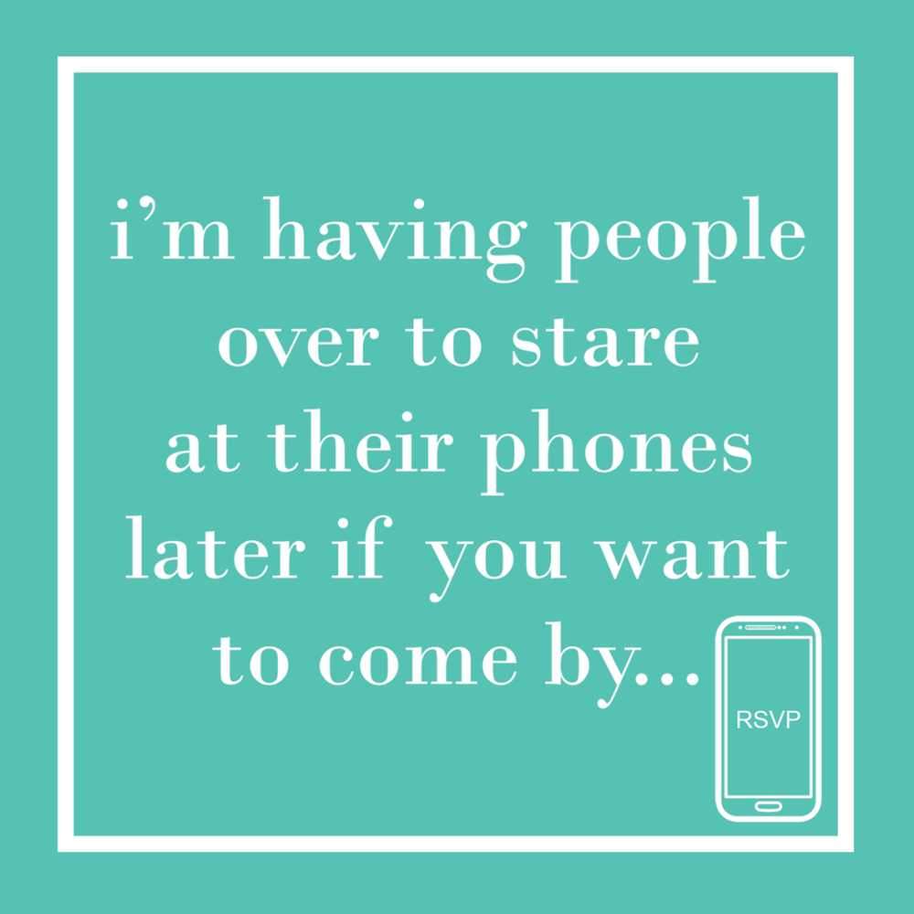 Their Phones Beverage Napkins - touchGOODS