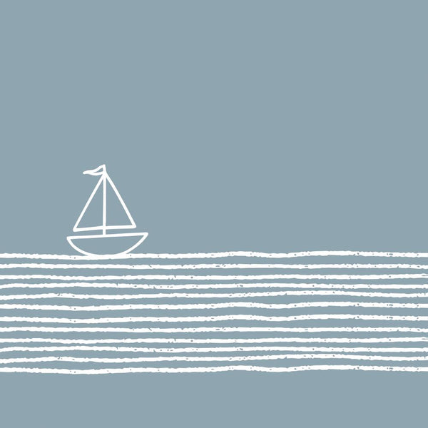 Pure Sailing, Blue Beverage Napkins - touchGOODS