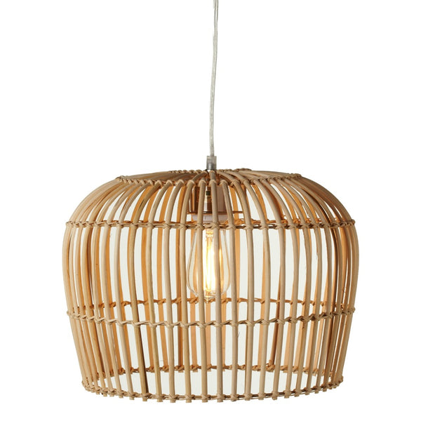Rattan Dome Open Weave Pendant | touchGOODS