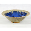 Flared 16" Bowl with Copper and Blue Accents- Jumbo - touchGOODS