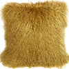 18" x 18" Mongolian Sheepskin Fur Pillow - touchGOODS