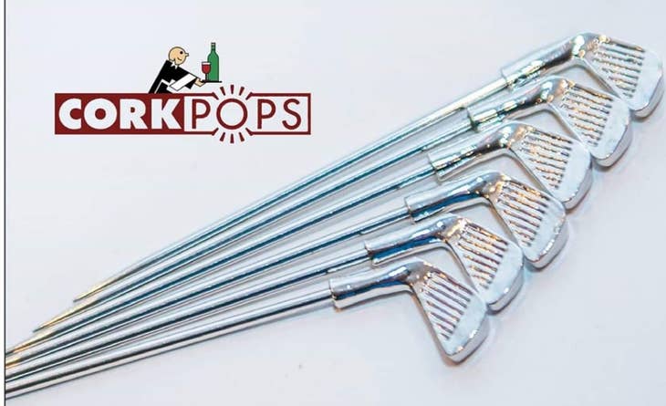Golf Club Cocktail Picks - touchGOODS