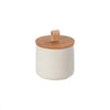Pacifica Stoneware Canister with Oak Lid - touchGOODS