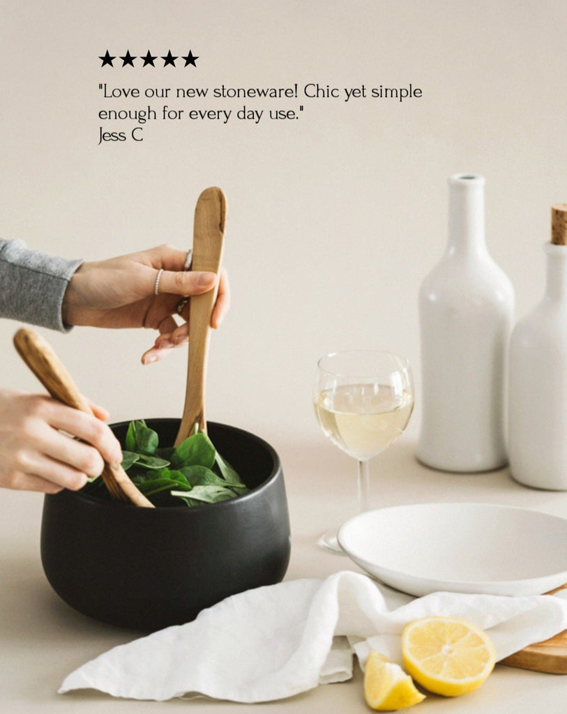 Stoneware Serving Bowl EWA 68 oz - touchGOODS