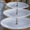 Pearl 2 Tier Dessert Tray 14" - touchGOODS