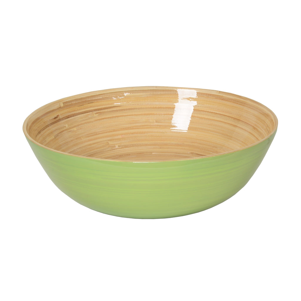Large Shallow Bamboo Bowl - touchGOODS