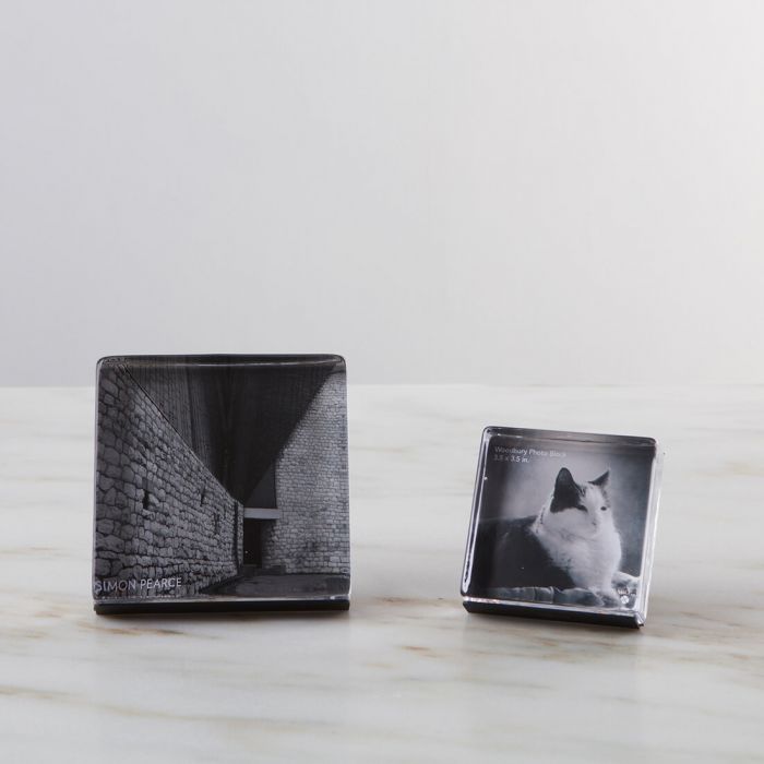 WOODBURY SQUARE PHOTO BLOCK, 5ʺ IN GIFT BOX - touchGOODS