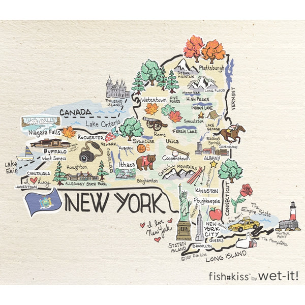 Fishkiss New York Swedish Cloth - touchGOODS
