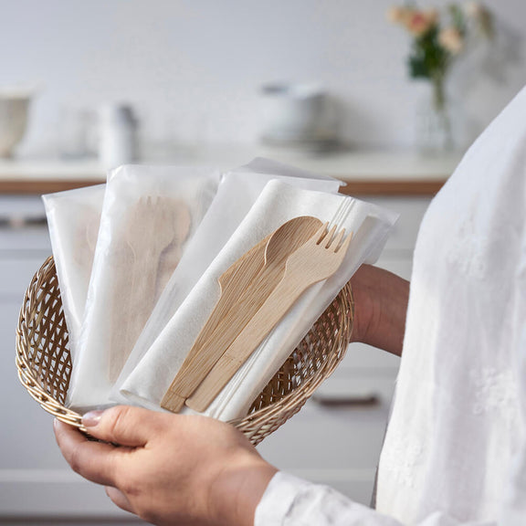 Sealed Cutlery Set with Napkin - touchGOODS