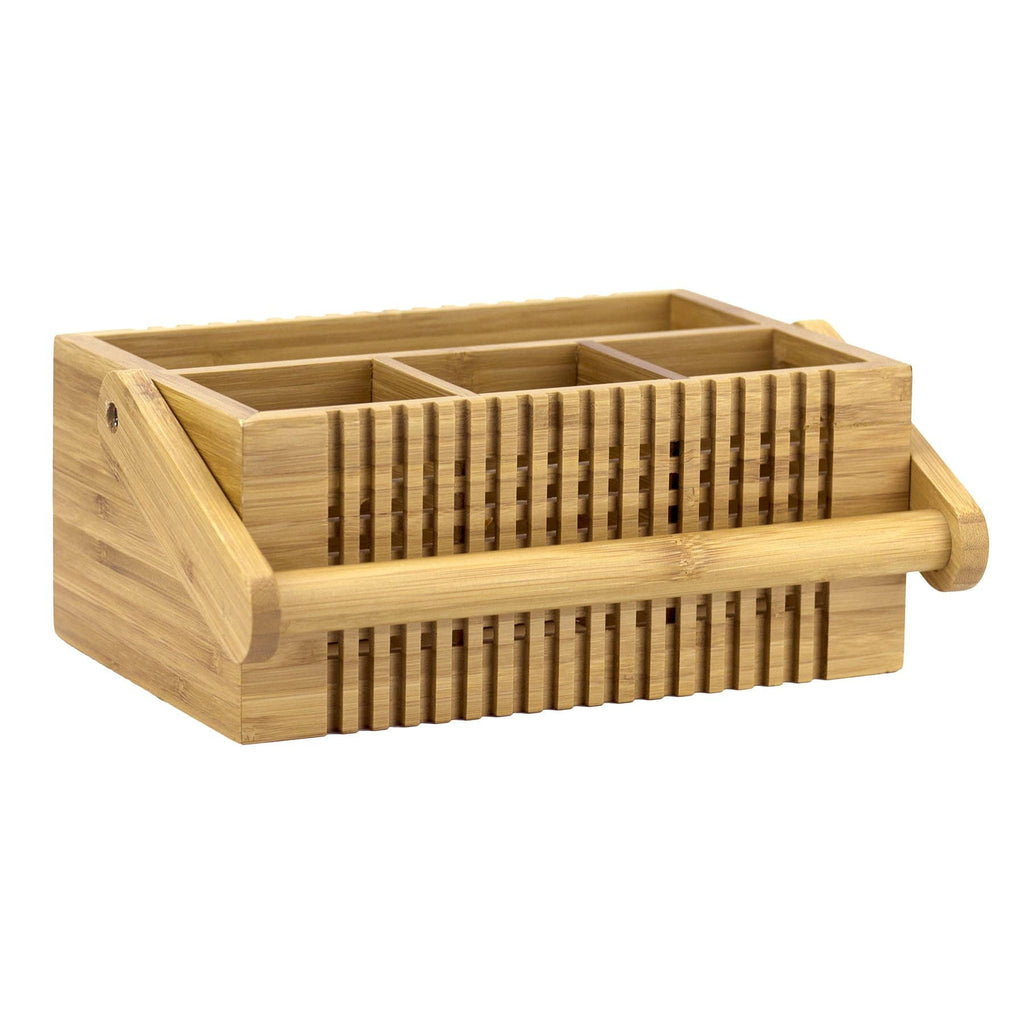 Lattice Flatware Caddy with Handle - touchGOODS