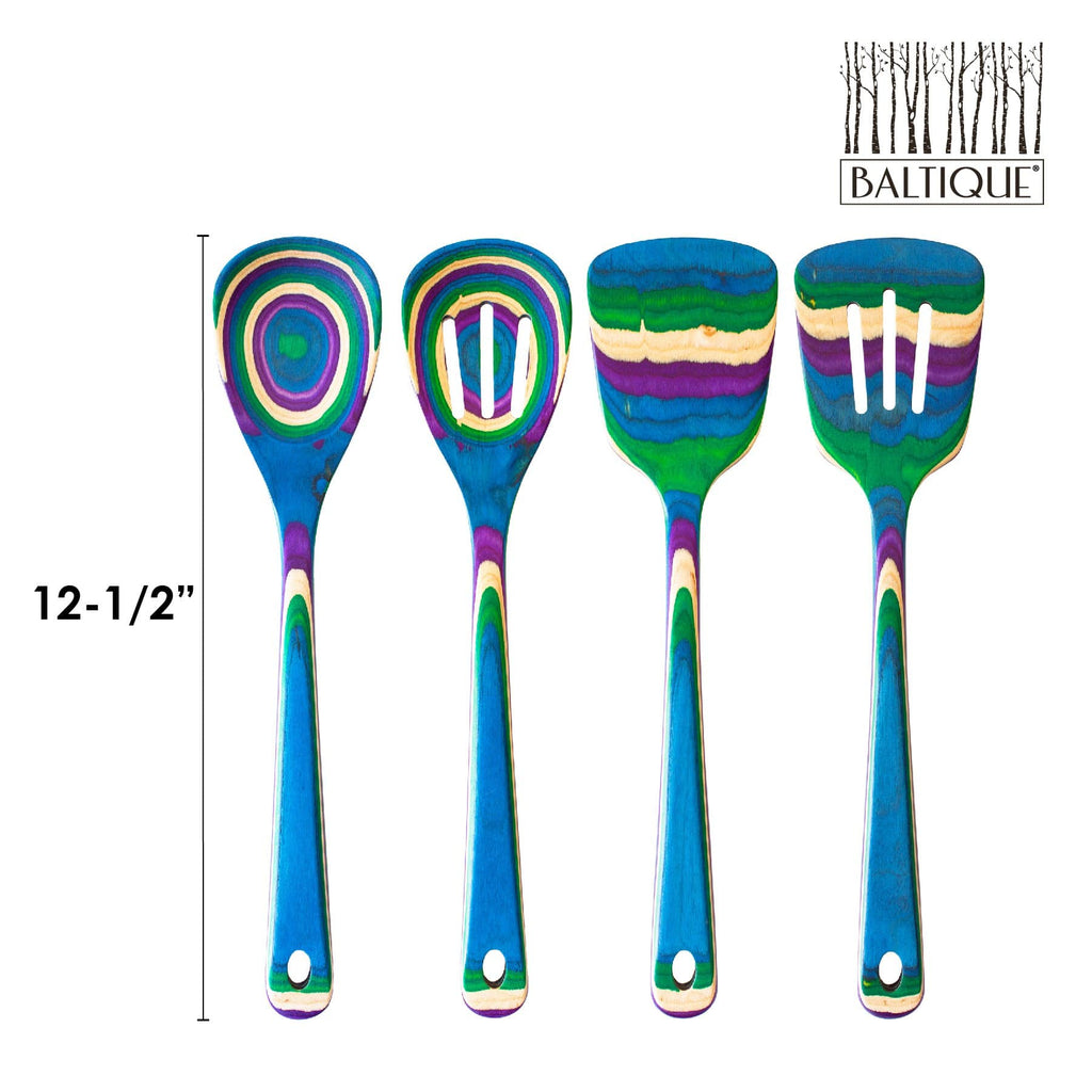 Baltique® Mumbai Collection 4-Piece Cooking Utensil Set - touchGOODS
