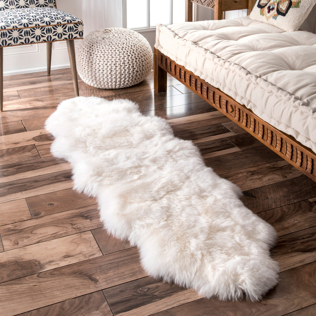 Hand Made Sheepskin Rug 100% New Zealand Wool | touchGOODS