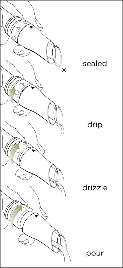 Adjustable Oil Pourer Deluxe - touchGOODS