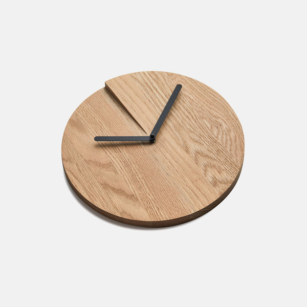 RESET Wall Clock in Oak - touchGOODS