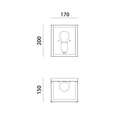 LONDON Wall Light 205.08.FF - touchGOODS