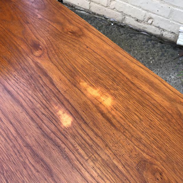 Danish Teak and Oak Surfboard Coffee Table | touchGOODS