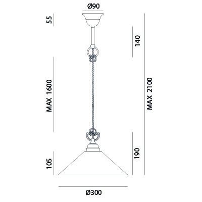 TABIA Pendant 212.09.OV - touchGOODS