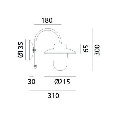 CALMAGGIORE Wall Sconce 230.03 | touchGOODS